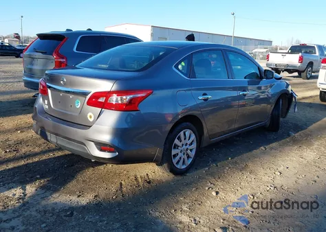 2017 Nissan Sentra S from USA, damaged, VIN 3N1AB7AP8HY348197